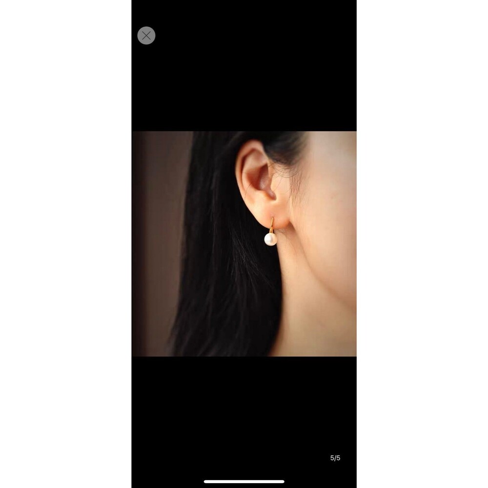 High quality fresh water pearl earrings - Picture 7 of 7